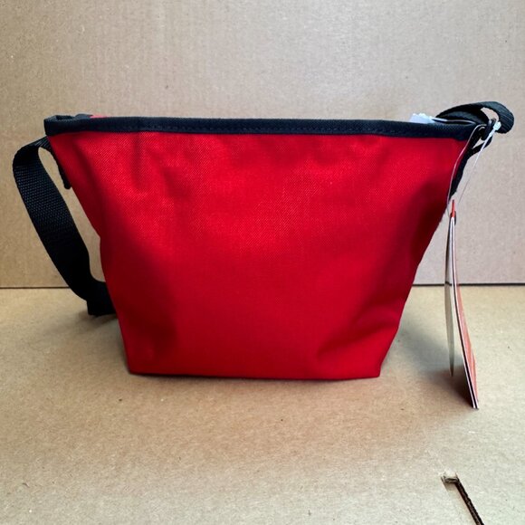Manhattan Portage Nylon Messenger Bag - Red - Picture 8 of 13